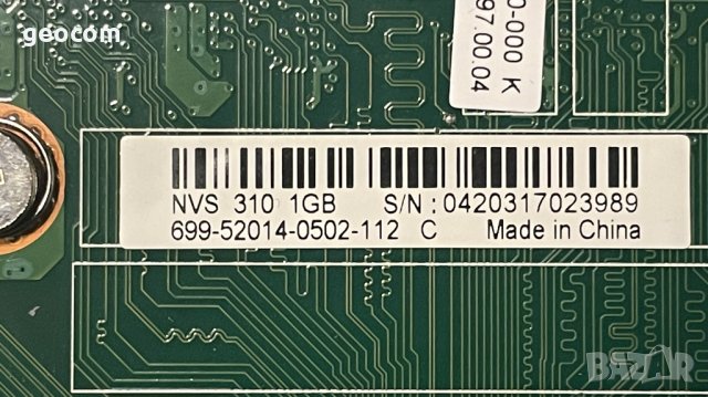 NVIDIA Quadro NVS310 (1GB DDR3,64-Bit,2xDP,Fan), снимка 5 - Видеокарти - 43423519