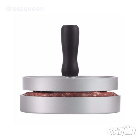 2057 Алуминиева преса с незалепващо покритие за оформяне бургери и кюфтета, снимка 2 - Други стоки за дома - 43942915