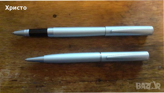 химикалка и ролер комплект, Марксман, метал в калъф метален стабилен с цип, снимка 8 - Ученически пособия, канцеларски материали - 37016145