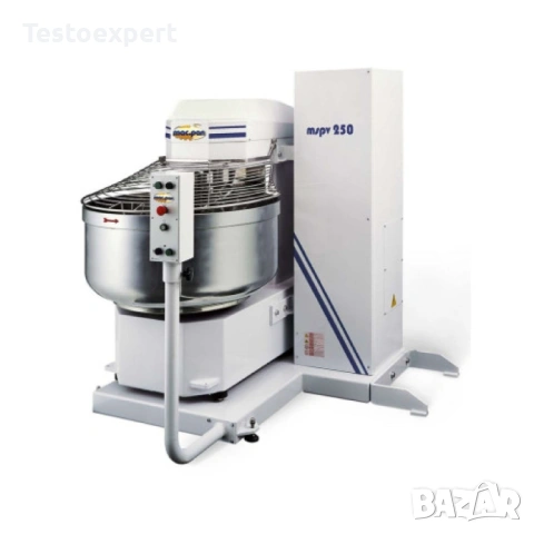 Тестобъркачка с повдигач, 450 л, 300 кг капацитет тесто