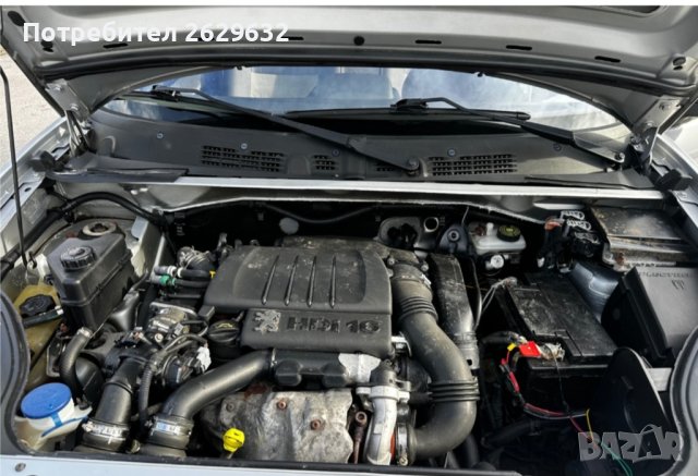 Пежо Партнер 1.6 HDI 2007г, снимка 3 - Автомобили и джипове - 43646135