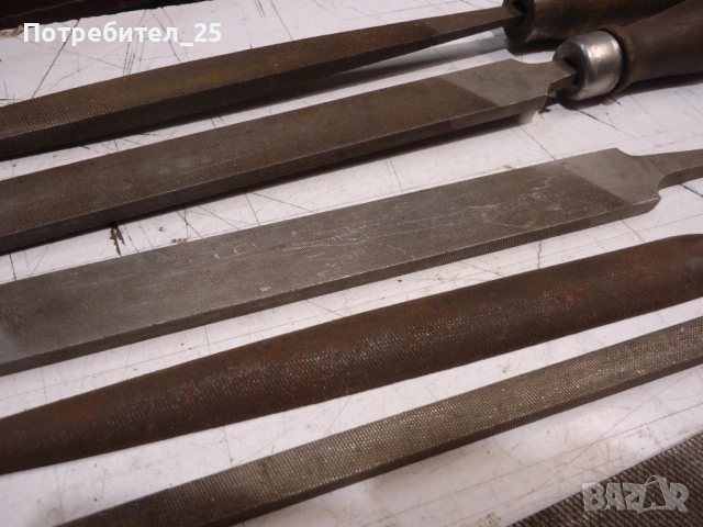 9 бр. шлосерски пили, снимка 5 - Други инструменти - 53117128