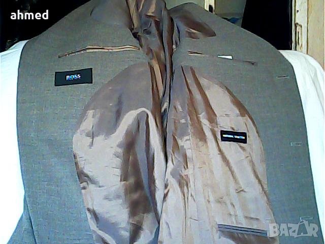 лукс официален сако на БОСС 100% оригинал, снимка 4 - Сака - 36918110