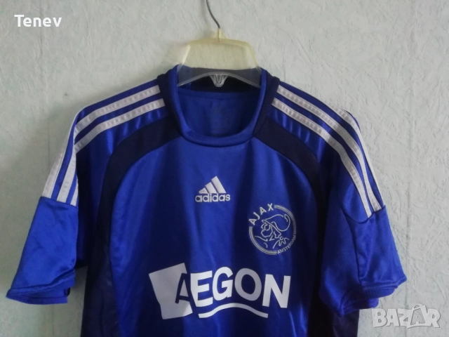 Ajax Suarez 2008 2009 Away Adidas оригинална тениска фланелка Аякс Луис Суарез екип , снимка 5 - Тениски - 52883880