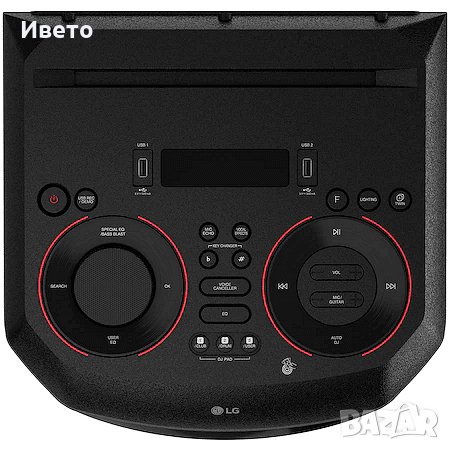 Аудио система LG XBOOM RN7, Bluetooth, Dual-USB, Optical, Karaoke Creator, Party Lighting, Double Ba, снимка 7 - Аудиосистеми - 43807342