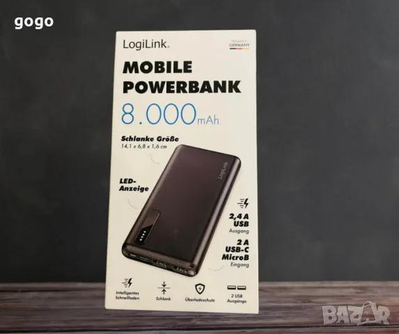 Преносима батерия, Mobile Powerbank, LogiLink