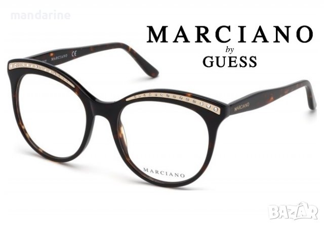 MARCIANO BY GUESS 🍊 Дамски рамки за очила BROWN "N" CRYSTALS нови с кутия, снимка 5 - Слънчеви и диоптрични очила - 38328096