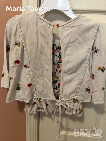 Дамска къса блузка, снимка 2 - Корсети, бюстиета, топове - 32492840