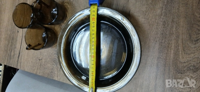 Vereco,France дуралекс сервиз за хранене в тъмно стъкло 33 части, снимка 2 - Сервизи - 52548453