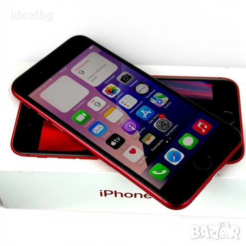 Apple iPhone SE 2020 128GB Product Red Отличен!, снимка 5 - Apple iPhone - 53431984