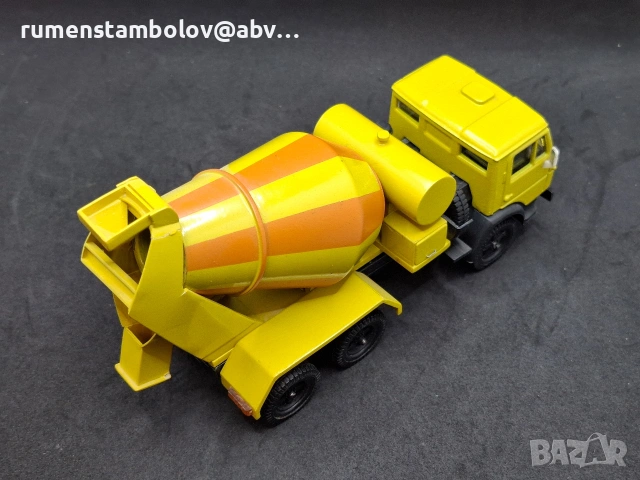 КамАЗ 55111 - Бетоновоз, конверсия на база 5511, Елекон, Арек, снимка 4 - Колекции - 53481393