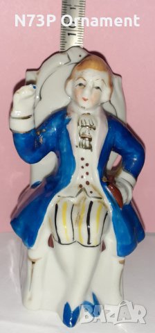 СТАРА ПОРЦЕЛАНОВА ФИГУРКА. РЪЧНО РИСУВАНА., снимка 5 - Антикварни и старинни предмети - 32700272