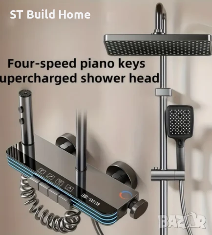 ЛУКСОЗЕН ДУШ ПАНЕЛ С ДИГИТАЛЕН ДИСПЛЕЙ – МОДЕРЕН КОМФОРТ ЗА ВАШАТА БАНЯ , снимка 3 - Душове - 51152122