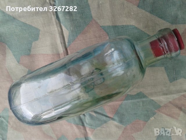 Манерка, Съветска, Стъклена,Втора Световна Война, снимка 15 - Антикварни и старинни предмети - 37613948