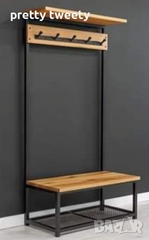 Метално портманто / закачалка за коридор по поръчка , снимка 3 - Портманта - 51732650