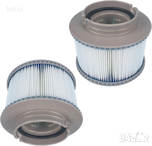 Филтър за джакузи с вградена база,MSpa,комплект от 2 бр.