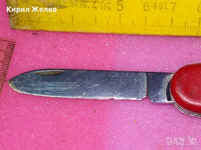 СТАРО КОМБИНИРАНО МНОГОФУНКЦИОНАЛНО ДЖОБНО НОЖЧЕ За КОЛЕКЦИЯ ПОЛЗВАНЕ 41998, снимка 14 - Колекции - 44041421