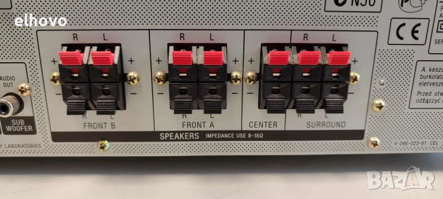 Ресивър SONY STR-DE595, снимка 11 - Ресийвъри, усилватели, смесителни пултове - 52463108