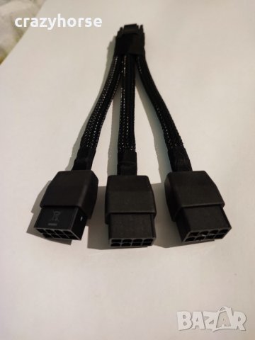 Захранващ кабел за видеокарта PCIe Gen 5 - 12 Pin, 600W, снимка 2 - Кабели и адаптери - 43340949