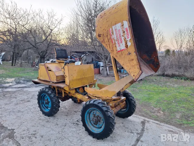 Дъмпер 4х4 20к.с.дизел Ruggerini въртящ леген с хидравлика, снимка 3 - Индустриална техника - 49425498