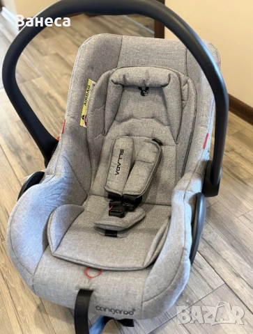 Детска количка Cangaroo Ellada 3в1 сив, снимка 5 - Детски колички - 52597730