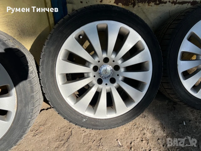Оригинални джанти за Мерцедес 17 ки, снимка 4 - Гуми и джанти - 50901824