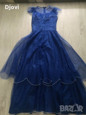 Синя рокля, снимка 1 - Рокли - 33027896