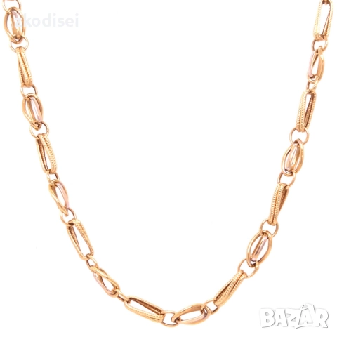 Златен синджир 11,03гр. 55,0см. 14кр. проба:585 модел:34850-3, снимка 2 - Колиета, медальони, синджири - 52120483