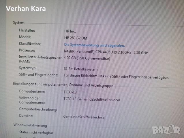 hp mini pc, снимка 2 - Работни компютри - 53226307