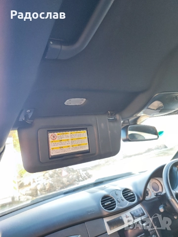 Таван от Мерцедес W209 черен , снимка 2 - Части - 52251420