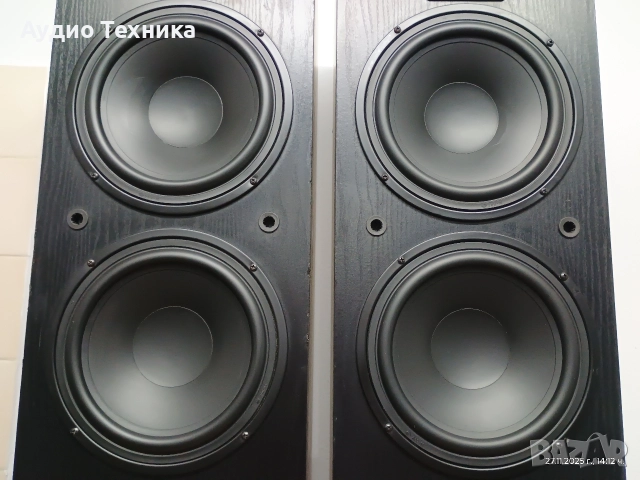 Dynalab SDA 2.8. Двулентови мощни тонколони с чудесен звук и мнооого бас! Изпращам видео. , снимка 2 - Тонколони - 52565404