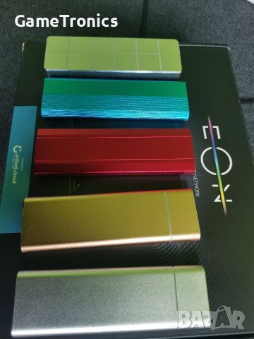 5 броя Външни кутии за хард диск SSD различни цветове ! , снимка 5 - Външни хард дискове - 40655866