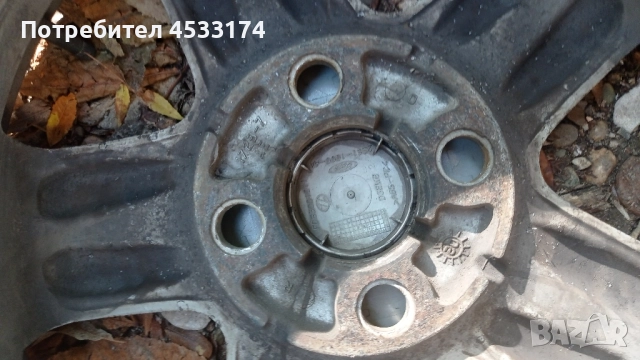 4бр за Форд фуксион 15ц, снимка 3 - Гуми и джанти - 52149064