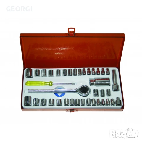 Комплект инструменти 40 части 1/4" & 3/8" 4-13mm