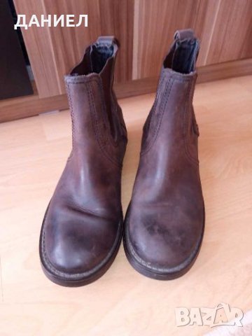 Оригинални Мъжки Кожени Обувки Wrangler номер 41, снимка 2 - Мъжки боти - 27818874