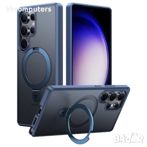 TORRAS Guardian Ostand Калъф за Samsung Galaxy S25 Ultra с MagSafe, Стойка и Скрийн Протектор – Три , снимка 5 - Калъфи, кейсове - 51954015