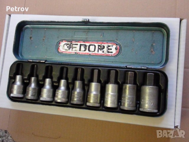 GEDORE No.IN19 - 1/2" - 9 PROFI ORIGINAL GEDORE Инбуси/Шестограми: 4 - 17 mm !!! Made in Germany !!!