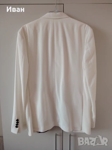 Бяло сако, снимка 2 - Сака - 51142699