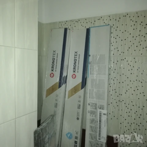 5 кв. м. ламиниран паркет на Kronotex, 12 mm MAMMUT D 4725 ER V4 - Mountain Oak Natur ламинат, снимка 3 - Ламиниран паркет и подложки - 50697449