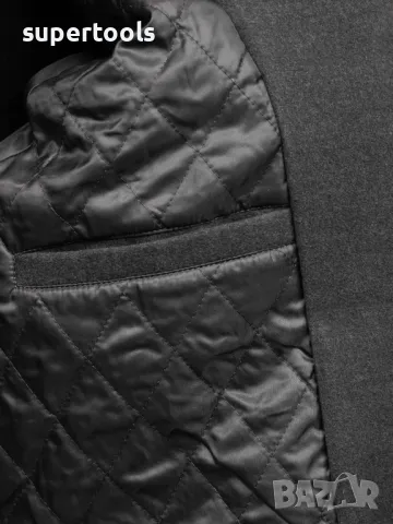 Мъжко палто сиво PPM GR8857, снимка 5 - Палта - 47279145