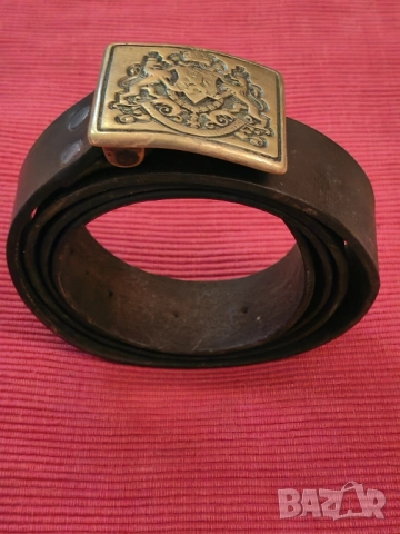 Кожен колан с катарама Царство България. , снимка 4 - Антикварни и старинни предмети - 51603819