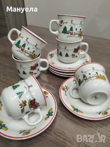 Коледен троен сет , снимка 8 - Чаши - 43239180