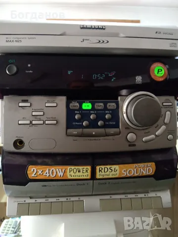 SAMSUNG MAX-N25 AUDIO SD/TAPE/TUNER, може и за части , снимка 5 - Аудиосистеми - 47535193