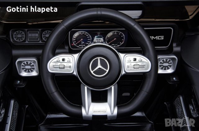 Акумулаторен джип Mercedes Benz G63 12V с меки гуми акумулаторни джипове, снимка 11 - Детски велосипеди, триколки и коли - 14726744