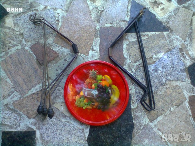 сгъваема масичка от 60 години -2 бр, снимка 4 - Маси - 28906953