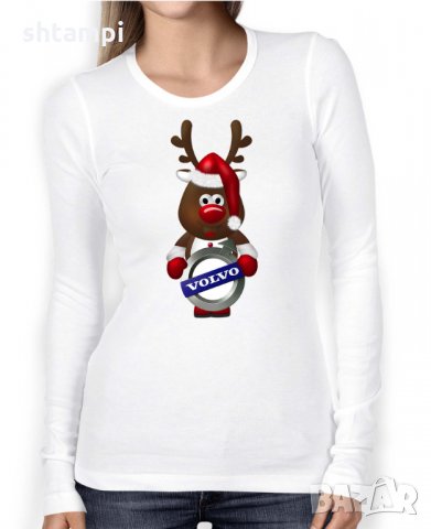 Дамска тениска VOLVO Deer, снимка 5 - Тениски - 32858355