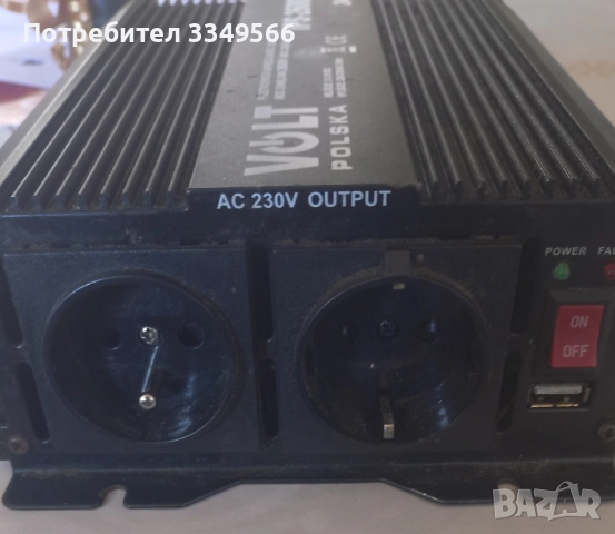инвертор 24 v dc-230v ac, снимка 2 - Аксесоари и консумативи - 52934764