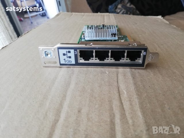 IBM 4 port 1 Gbps iSCSI Network Interface Card PCI-E, снимка 2 - Мрежови адаптери - 36660802