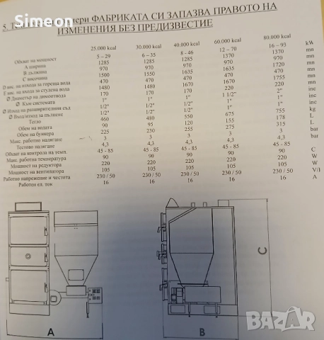 Комбиниран пелетен котел 40 kw, снимка 2 - Пелети - 51961373