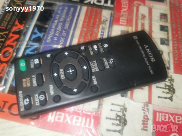 SONY RMT-DPF7 REMOTE-ВНОС SWISS 2512251839, снимка 10 - Други - 52899057